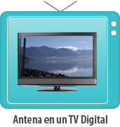 Antenna on Digital TV
