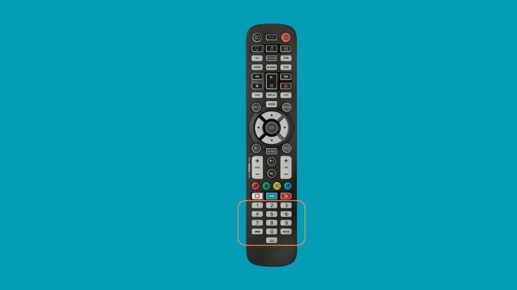 Enter a valid code for your brand using the number keys on the remote within 35 seconds. (Use the codes listed in DS1 for your brand.)