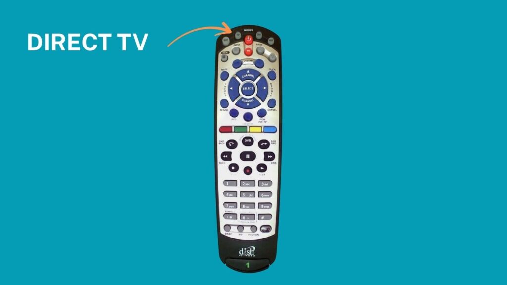 Hold the TV button until the remote’s light stays on.