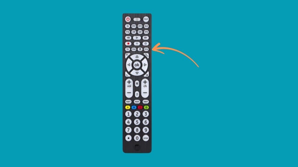 Press and hold the Setup or Program button until the LED blinks.
