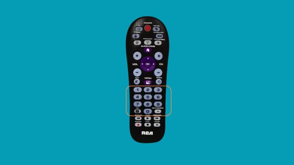 While the Power light is on, enter the 3–5 digit code using the number pad.