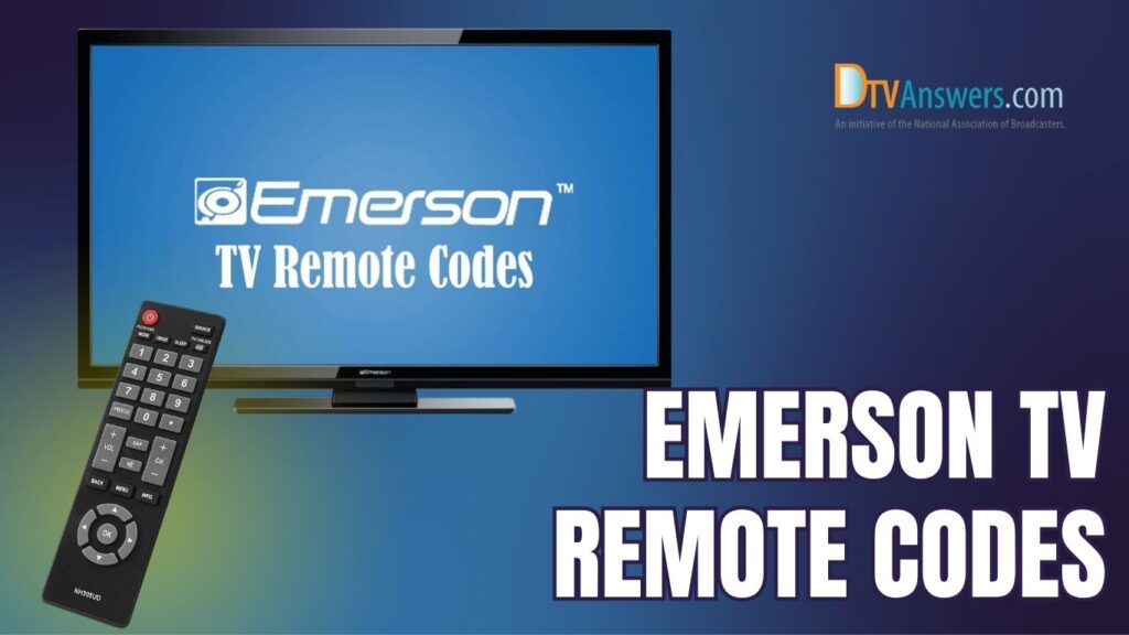 emerson tv remote codes