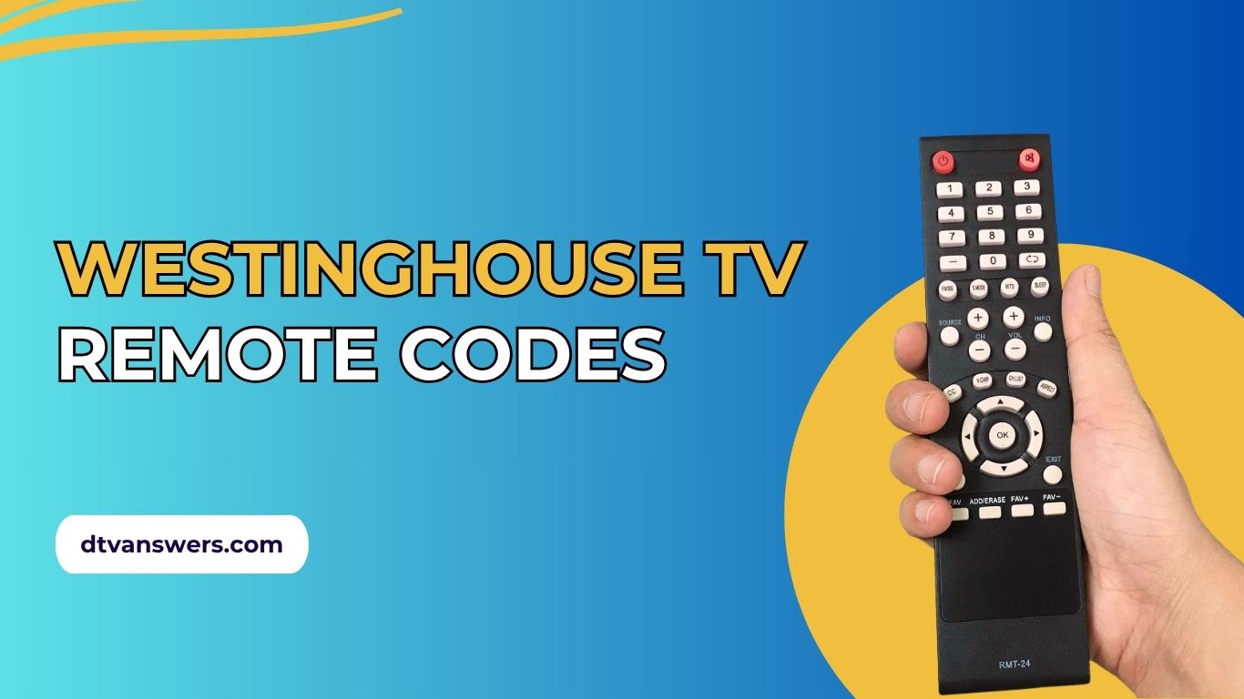 remote codes westinghouse tv