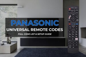Panasonic Universal Remote Codes Full Code List & Setup Guide