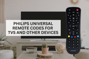 Philips Universal Remote Codes For TVs And Other Devices